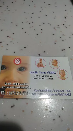 Uzm. Dr Yunus Yılmaz ( Kars Özel Çocuk Doktoru, Hacamat, Prp, Akapunktur)